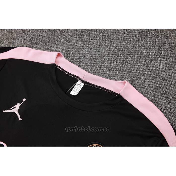 Chandal del Paris Saint-Germain Jordan Manga Corta 2024-2025 Negro - Pantalon Corto